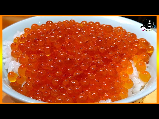 【いくら】これぞ究極！！感動レベルに美味しいイクラの醤油漬けの作り方！-鮭後編-【鮭】【魚卵】【丼】【Salmon roe】Vol.137 ...